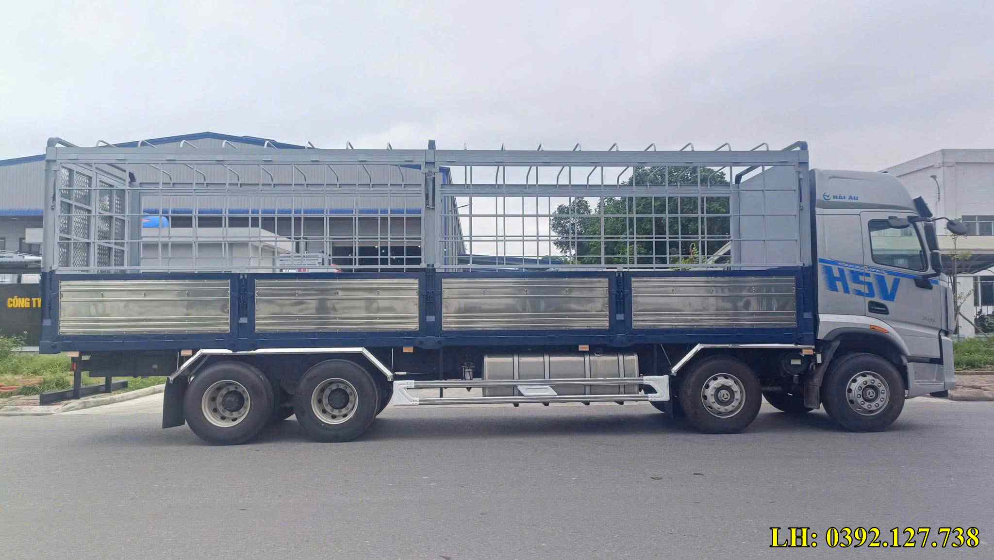 thùng hàng chenglong h5v