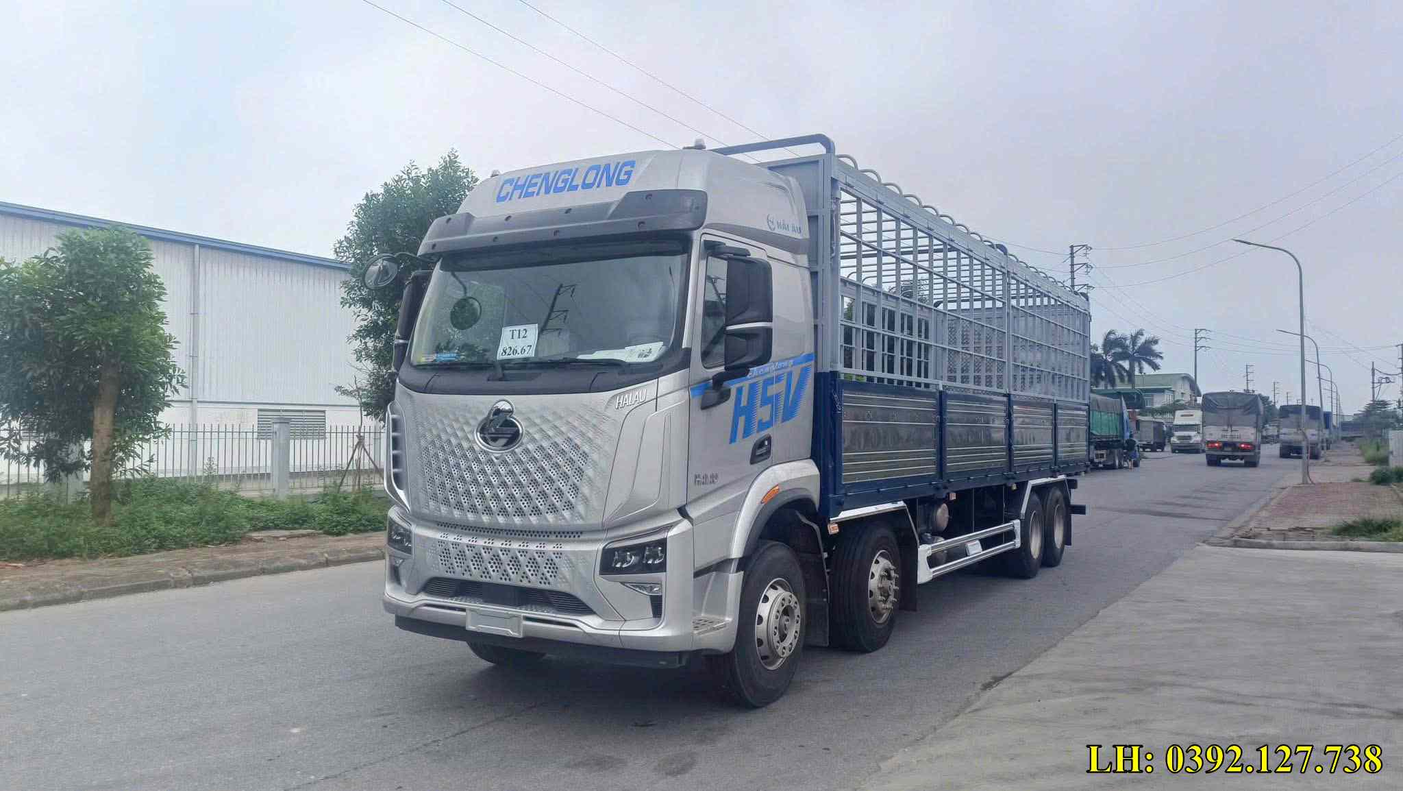 xe tải chenglong 4 chân