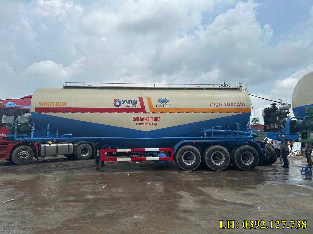 moóc bồn yunli 52 khối