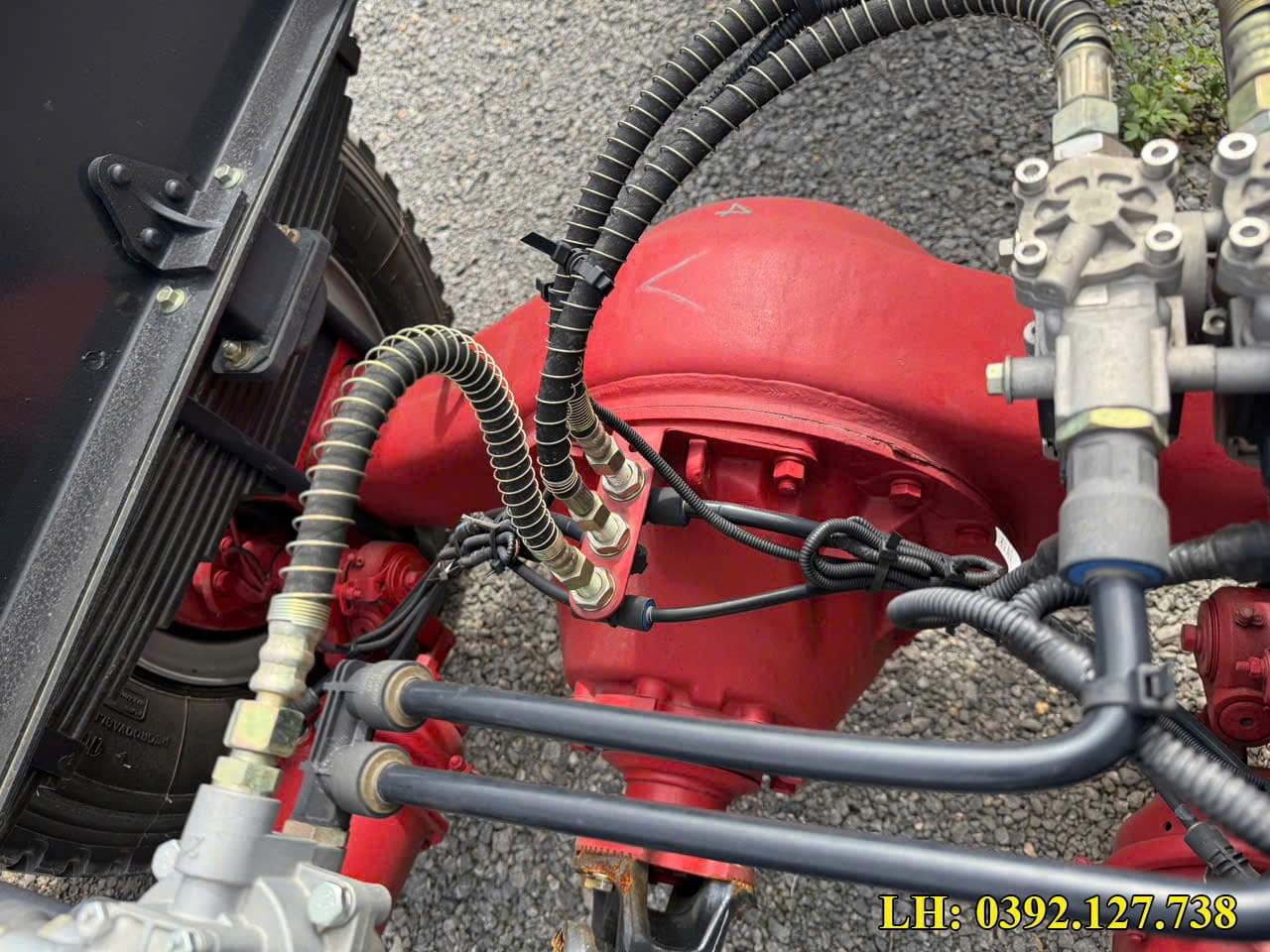 trục cầu 12 tấn